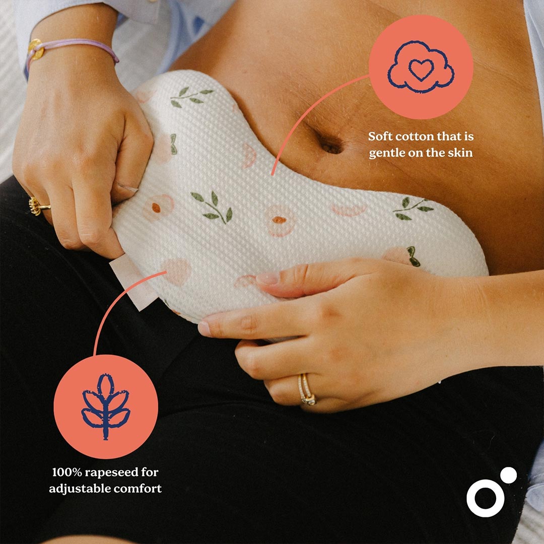 Doomoo Snoogy Dry Warm Heating Pad - Peach-Postpartum Accessories-Peach- | Natural Baby Shower