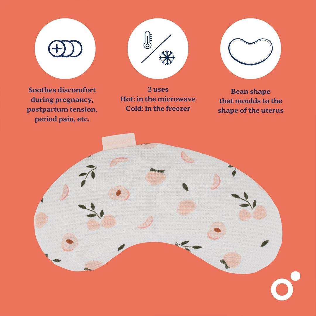 Doomoo Snoogy Dry Warm Heating Pad - Peach-Postpartum Accessories-Peach- | Natural Baby Shower