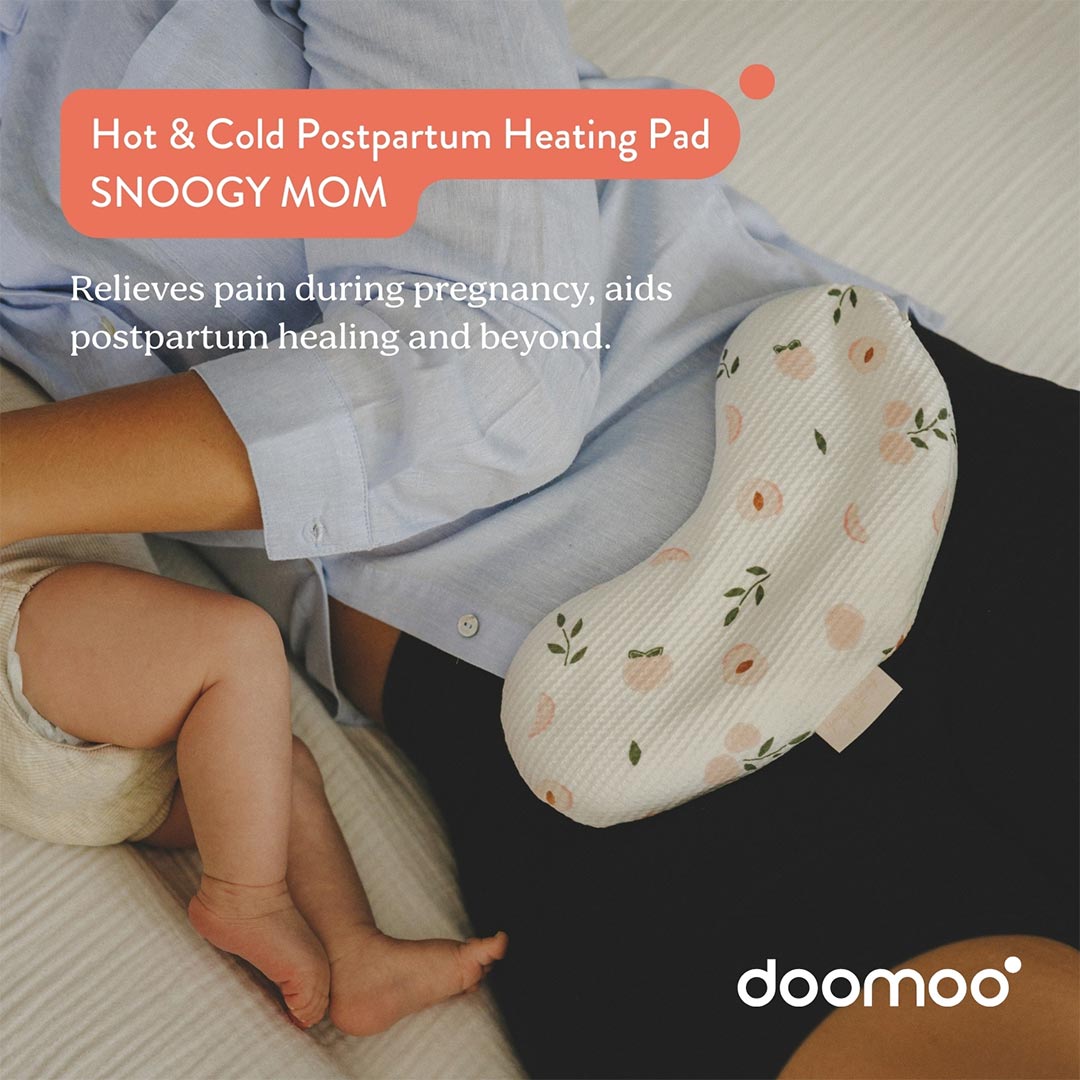 Doomoo Snoogy Dry Warm Heating Pad - Peach-Postpartum Accessories-Peach- | Natural Baby Shower