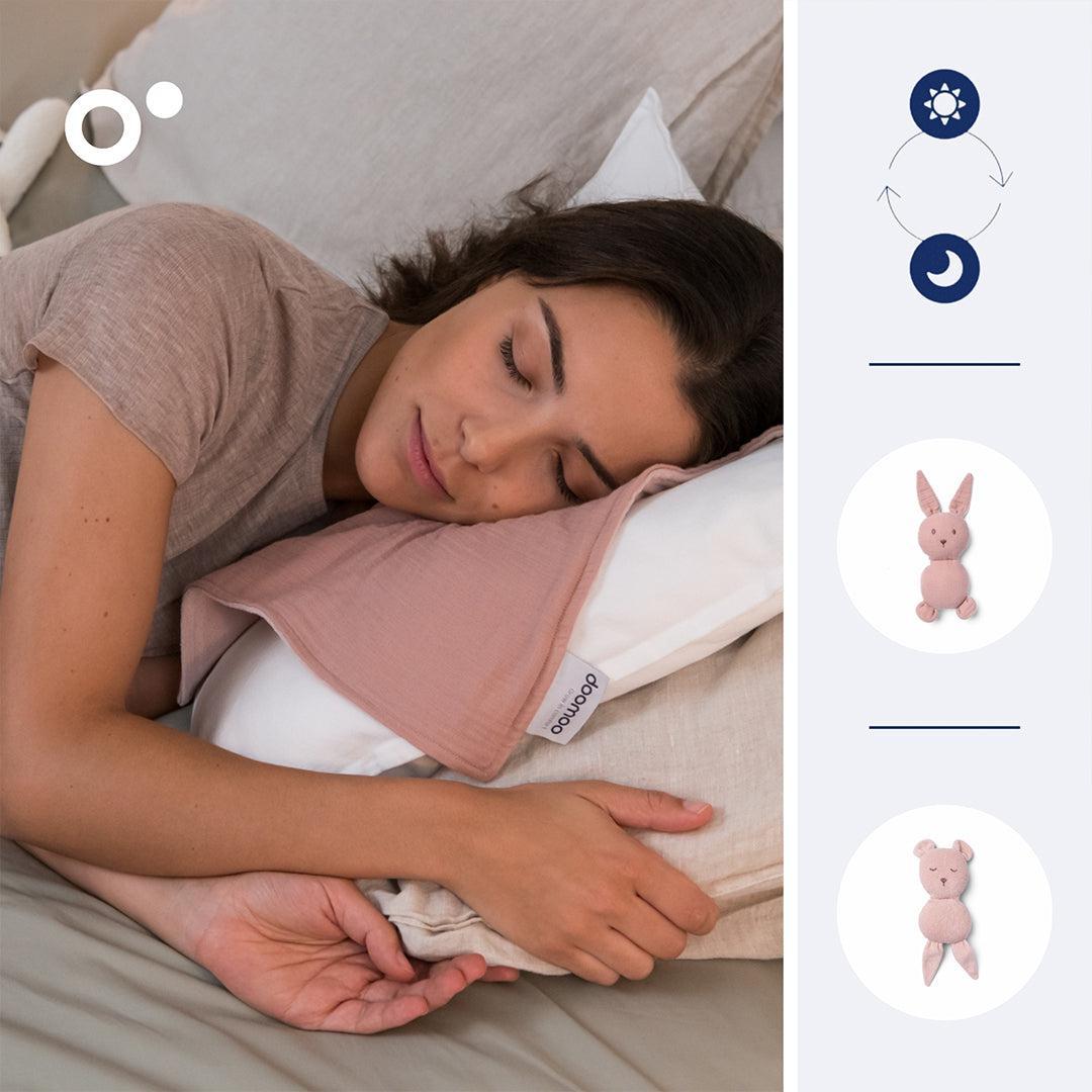 Doomoo You & Me 2 in 1 Comforter - Pink-Baby Sensory-Pink- | Natural Baby Shower