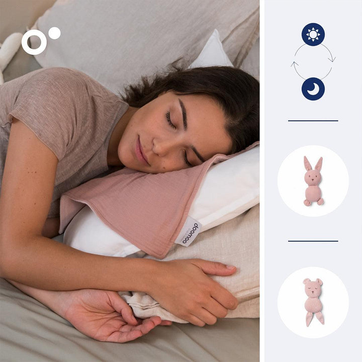 Doomoo You & Me 2 in 1 Comforter - Pink-Baby Sensory-Pink- | Natural Baby Shower