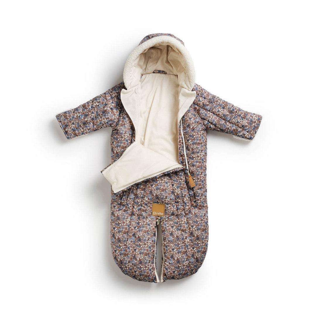 Elodie Details Baby Overall - Blue Garden-Pramsuits-Blue Garden-0-6m | Natural Baby Shower