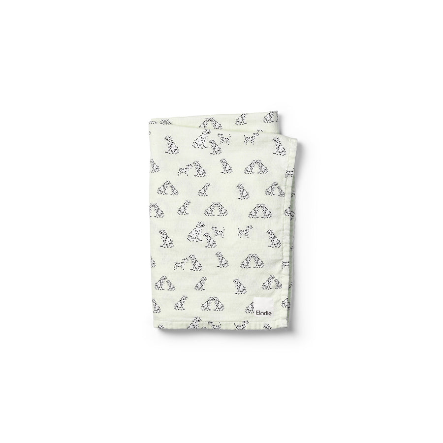 Elodie Details Bamboo Muslin Blanket - Darling Dalmatians-Blankets-Darling Dalmatians- | Natural Baby Shower