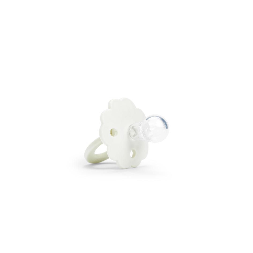 Elodie Details Binky Bloom Pacifier - Vanilla White-Pacifiers-Vanilla White- | Natural Baby Shower