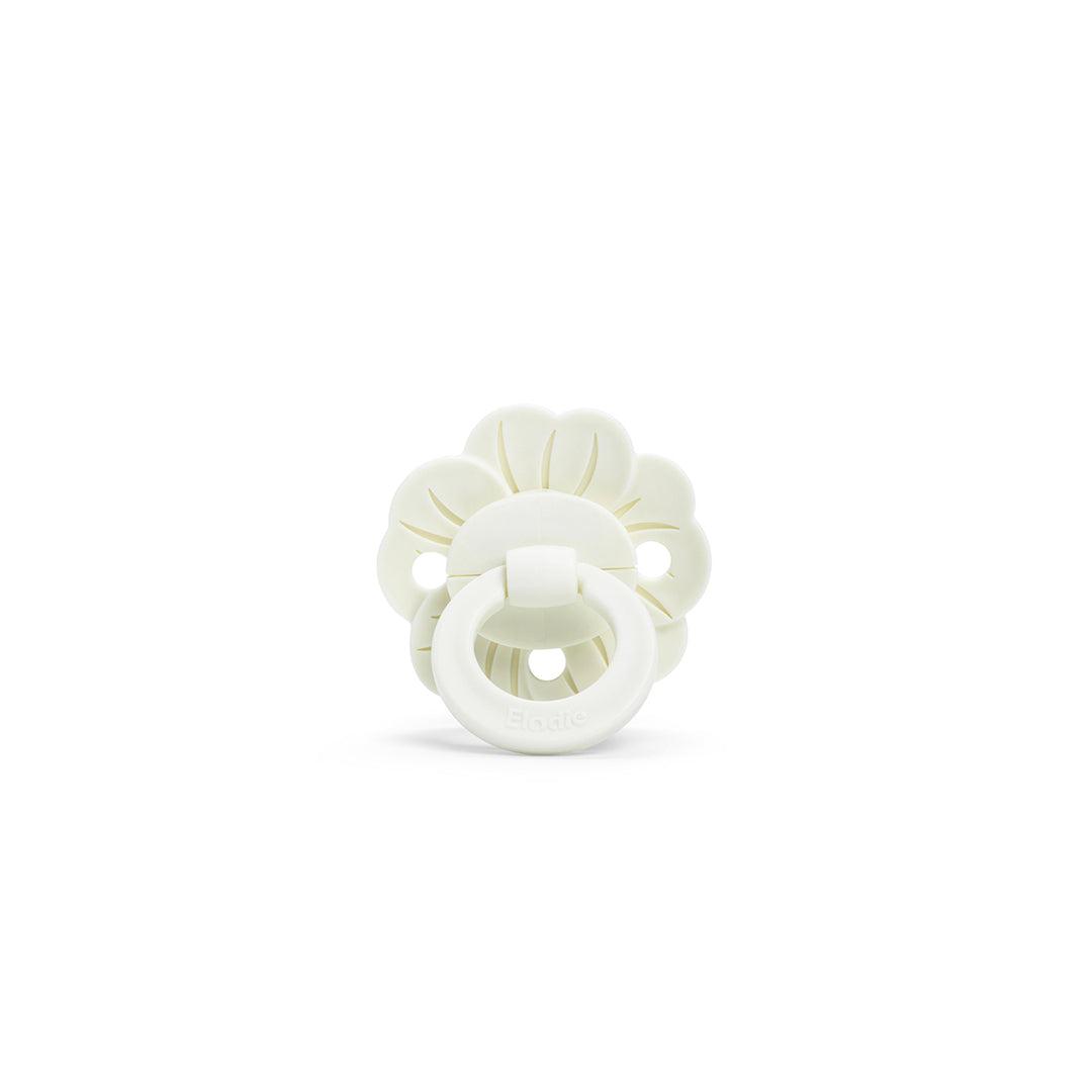 Elodie Details Binky Bloom Pacifier - Vanilla White-Pacifiers-Vanilla White- | Natural Baby Shower