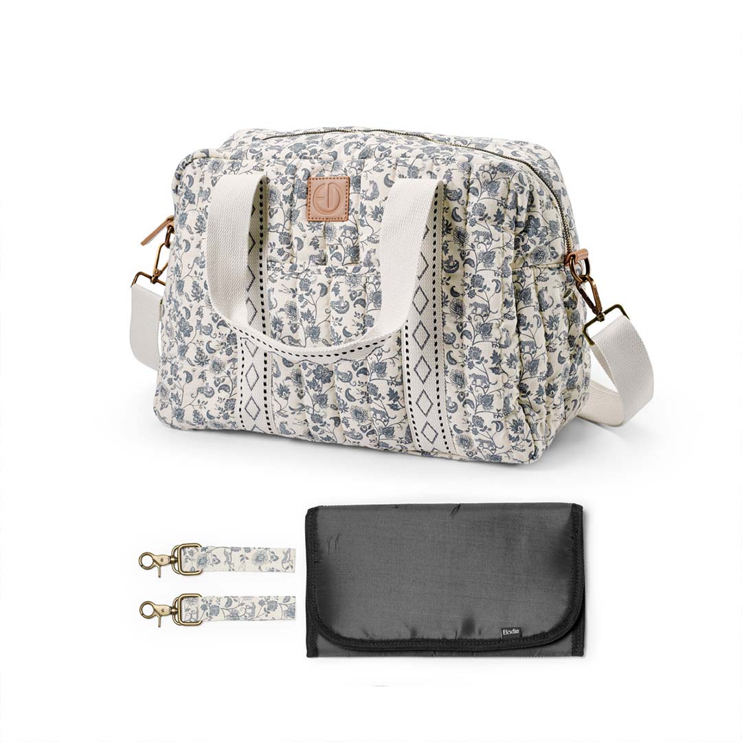 Elodie Details Changing Bag - Garden Leo Toile-Changing Bags-Garden Leo Toile- | Natural Baby Shower