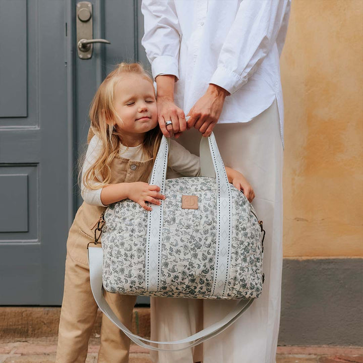 Elodie Details Changing Bag - Garden Leo Toile-Changing Bags-Garden Leo Toile- | Natural Baby Shower