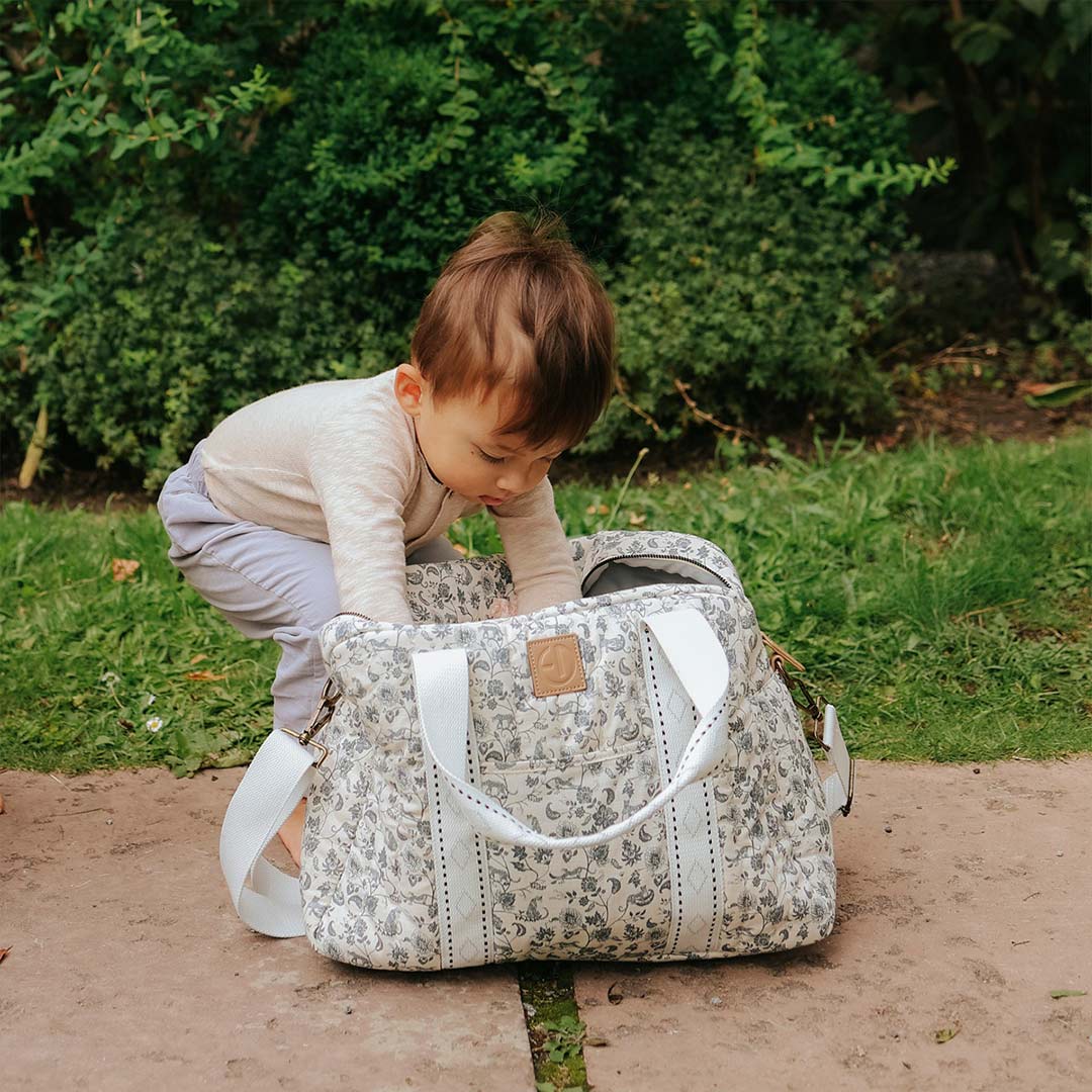 Elodie Details Changing Bag - Garden Leo Toile-Changing Bags-Garden Leo Toile- | Natural Baby Shower