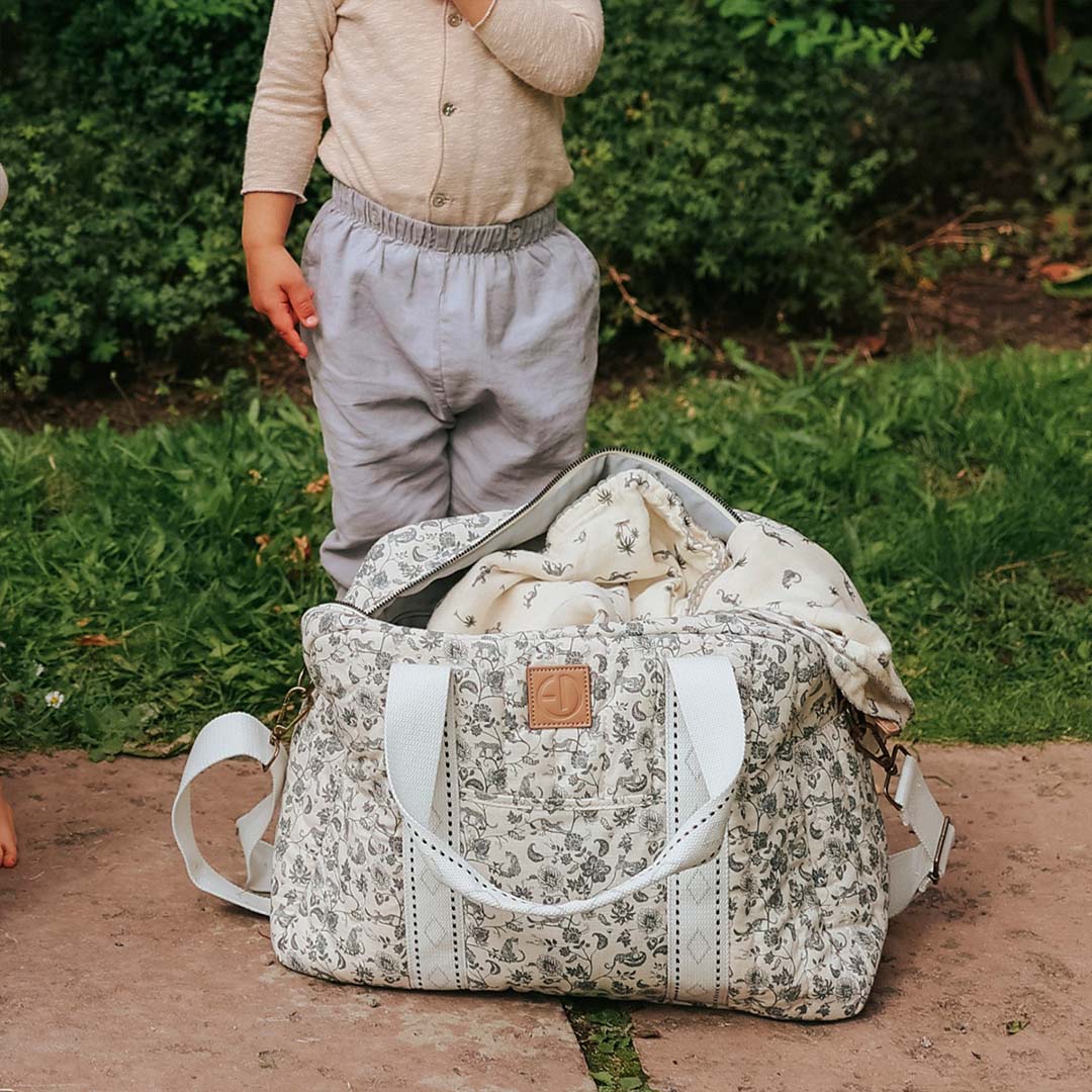 Elodie Details Changing Bag - Garden Leo Toile-Changing Bags-Garden Leo Toile- | Natural Baby Shower