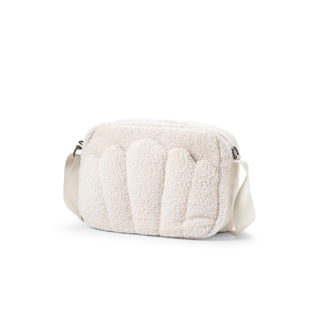 Elodie Details Changing Bag - White Bouclé-Changing Bags-White Bouclé- | Natural Baby Shower