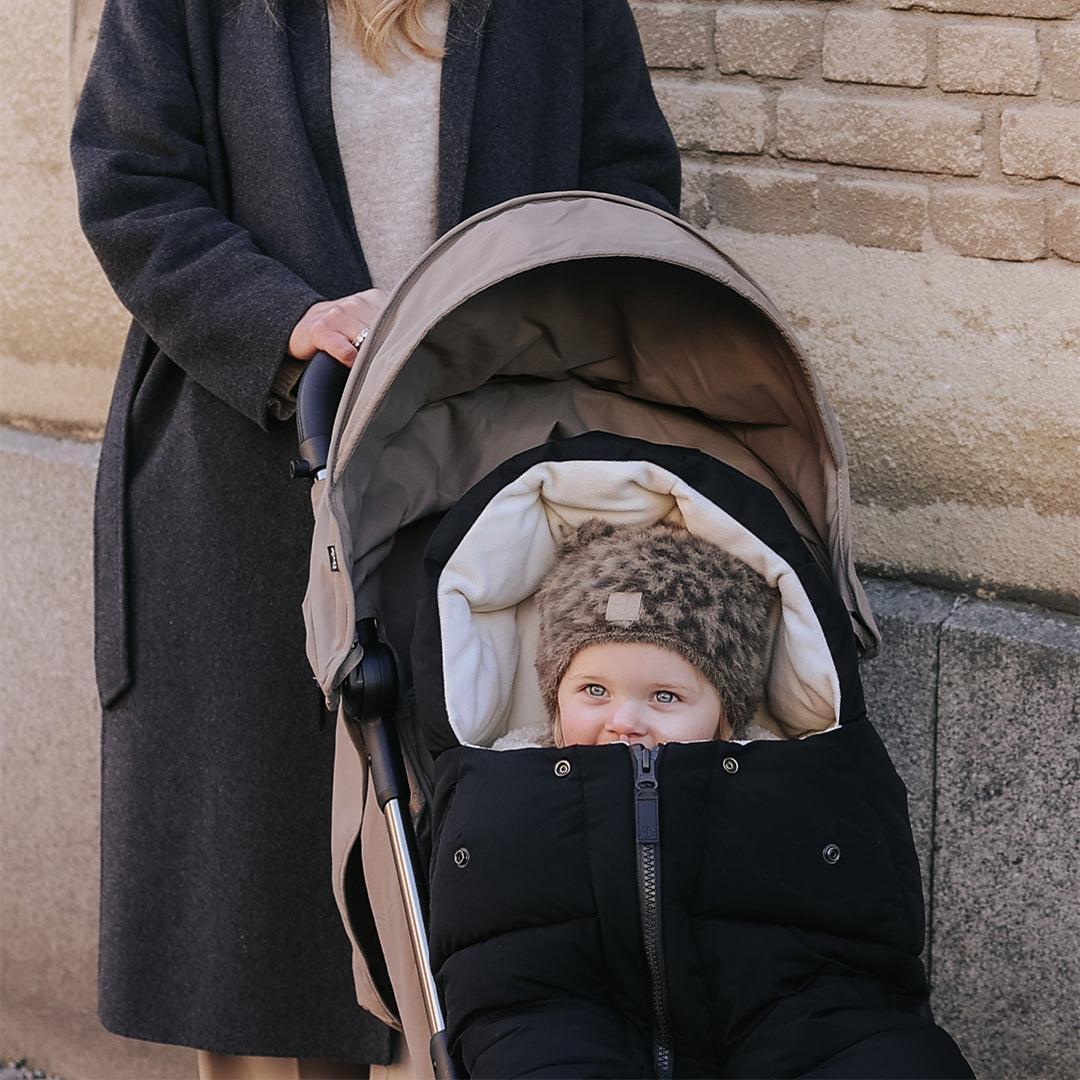Elodie Details Comfort Footmuff - Black-Footmuffs-Black-One Size | Natural Baby Shower