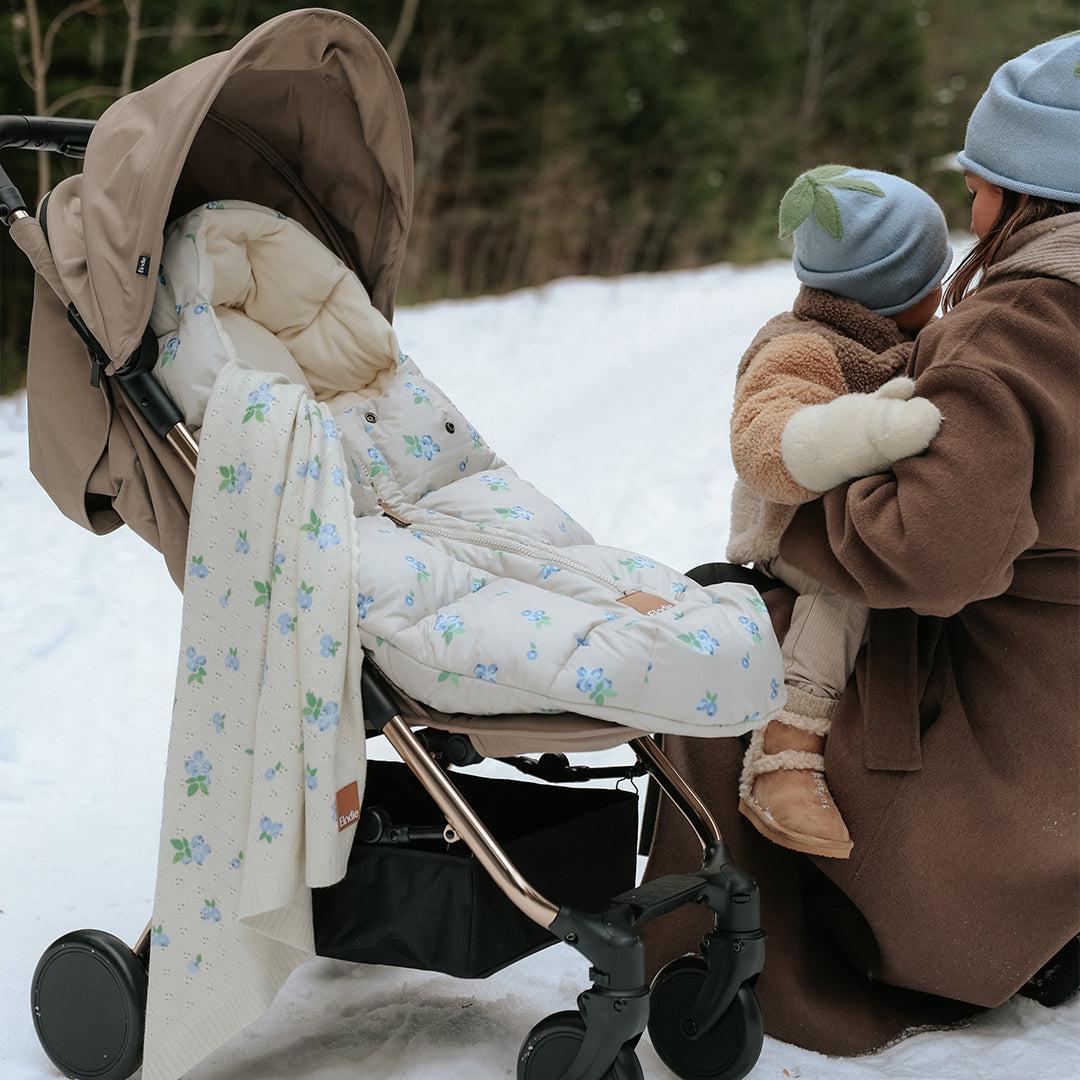 Elodie Details Comfort Footmuff - Blueberry Bliss-Footmuffs-Blueberry Bliss-One Size | Natural Baby Shower