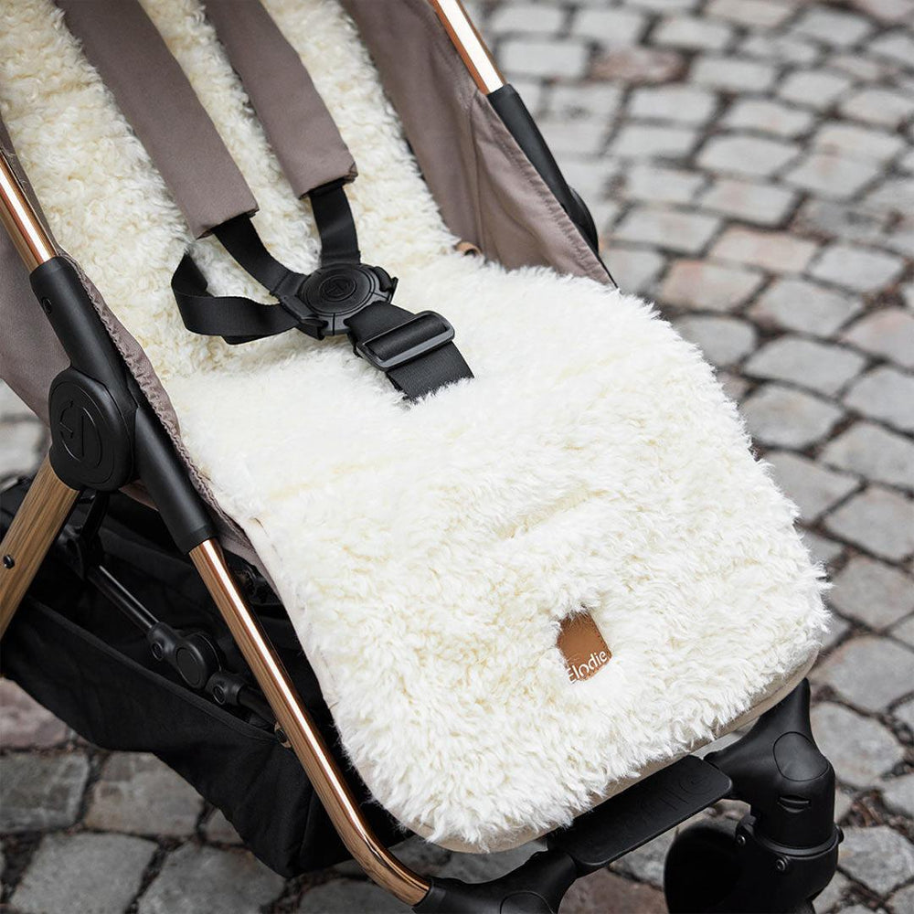 Elodie Details Cosy Cushion Stroller Seat Liner - Soft Sherpa-Seat Liners-Soft Sherpa-One Size | Natural Baby Shower
