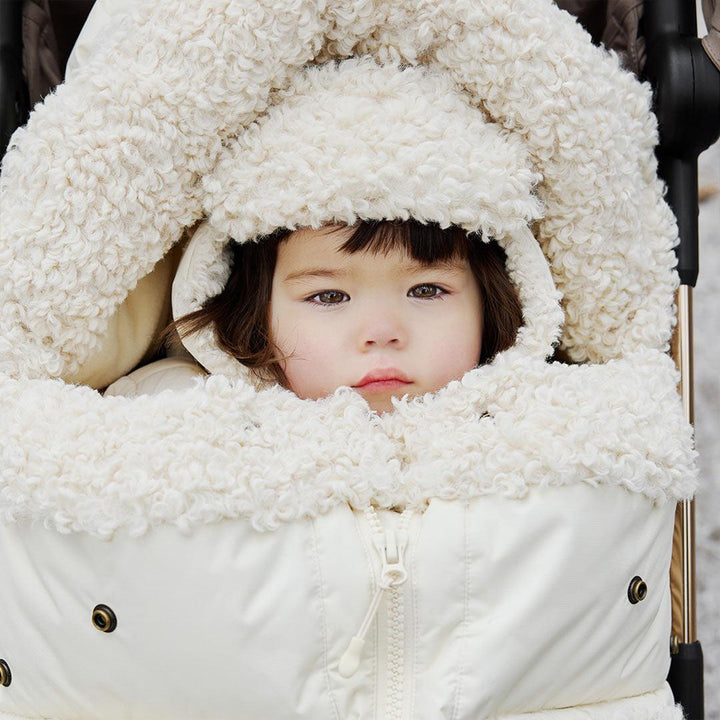 Elodie Details Footmuff - Soft Sherpa-Footmuffs-Soft Sherpa-One Size | Natural Baby Shower