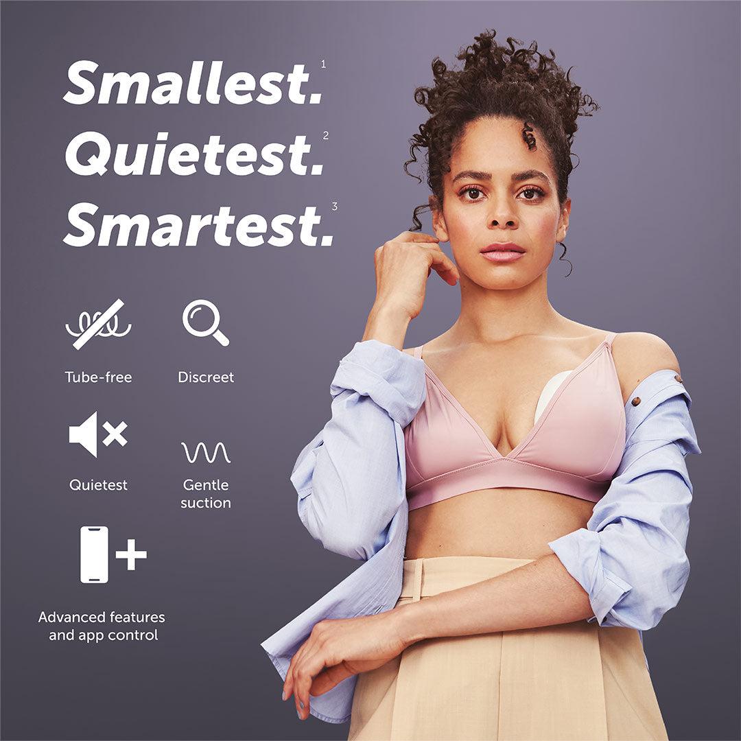 Elvie Single Pump Silent Wearable Breast Pump Natural Baby Shower