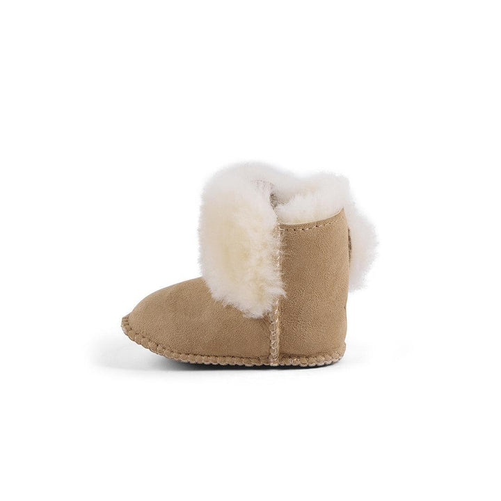 EMU Australia Baby Bootie Deluxe - Sand-Booties-Sand-0-6m | Natural Baby Shower