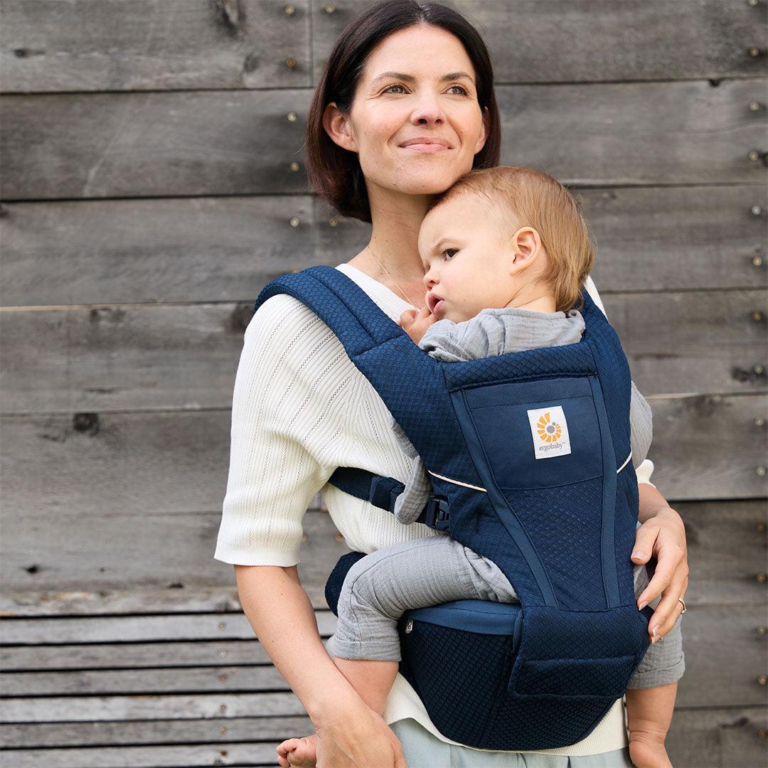 Ergobaby Alta Hip Seat - Midnight Blue-Baby Carriers-Midnight Blue- | Natural Baby Shower
