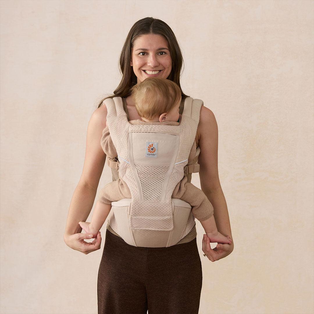 Ergobaby Alta Hip Seat - Natural Beige-Baby Carriers-Natural Beige- | Natural Baby Shower
