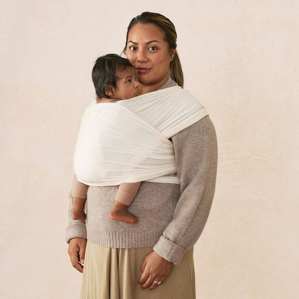 Ergobaby Aura Baby Wrap - Cream-Baby Carriers-Cream- | Natural Baby Shower