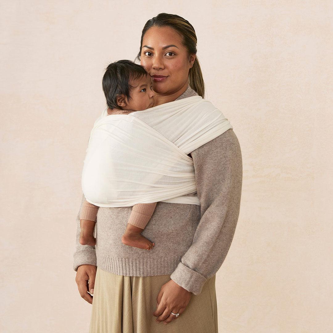 Ergobaby Aura Baby Wrap - Cream-Baby Carriers-Cream- | Natural Baby Shower