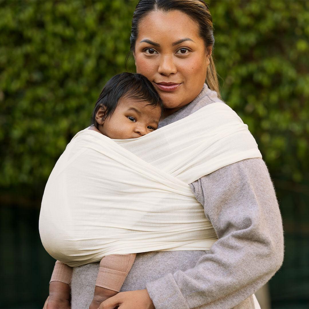 Ergobaby Aura Baby Wrap - Cream-Baby Carriers-Cream- | Natural Baby Shower