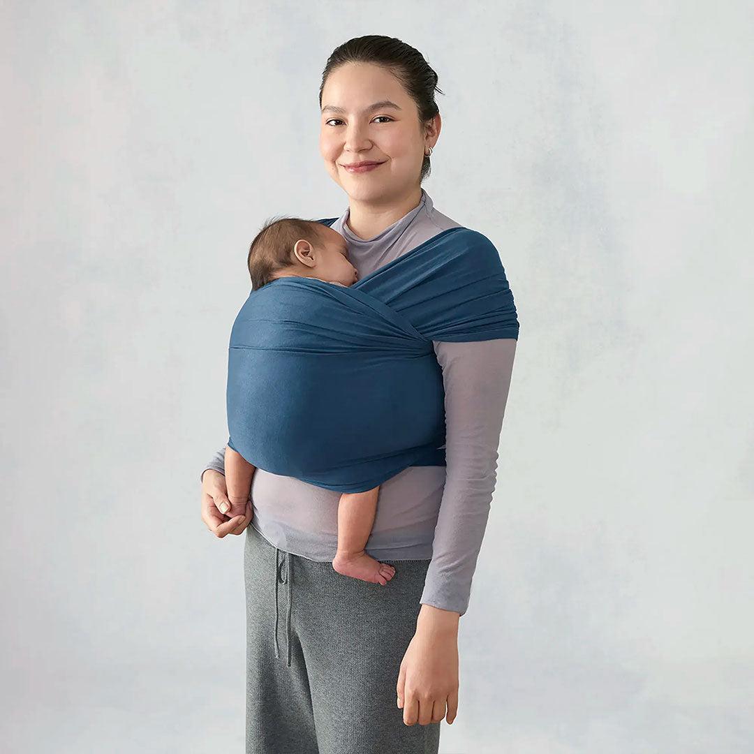 Ergobaby Aura Baby Wrap - Twilight Navy-Baby Carriers-Twilight Navy- | Natural Baby Shower