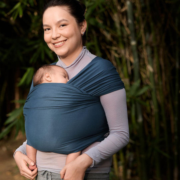 Ergobaby Aura Baby Wrap - Twilight Navy-Baby Carriers-Twilight Navy- | Natural Baby Shower