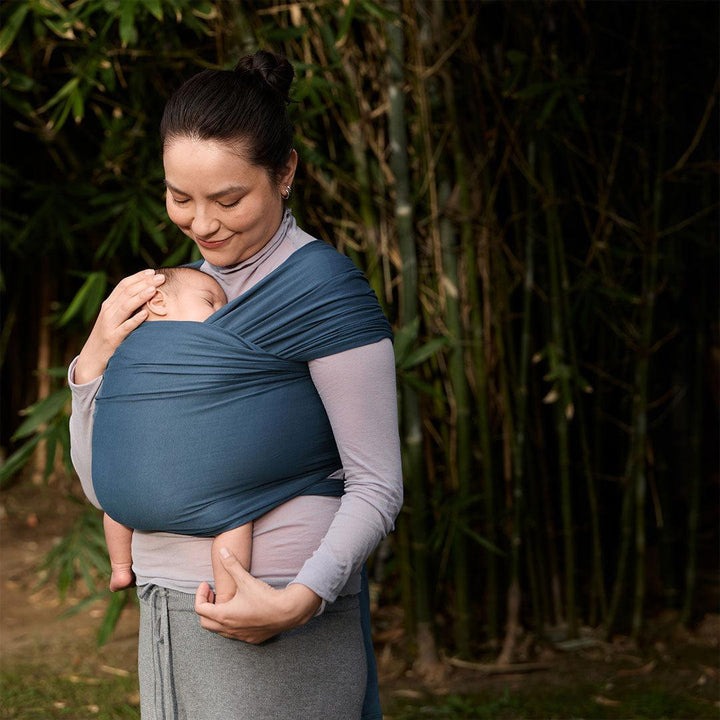 Ergobaby Aura Baby Wrap - Twilight Navy-Baby Carriers-Twilight Navy- | Natural Baby Shower