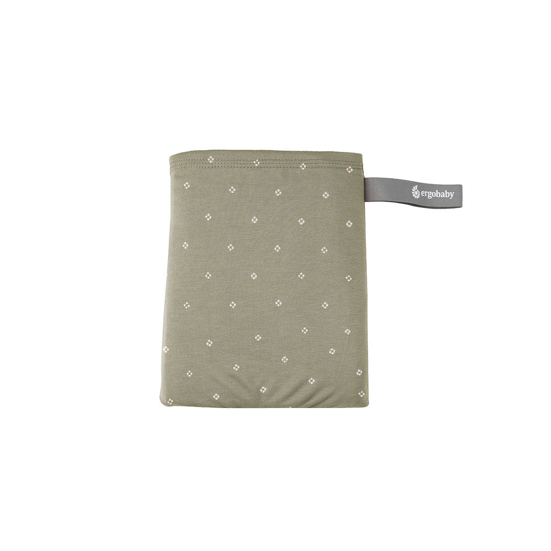 Ergobaby Aura Wrap Sustainable Knit - Olive Diamonds-Baby Carriers-Olive Diamonds-One Size | Natural Baby Shower