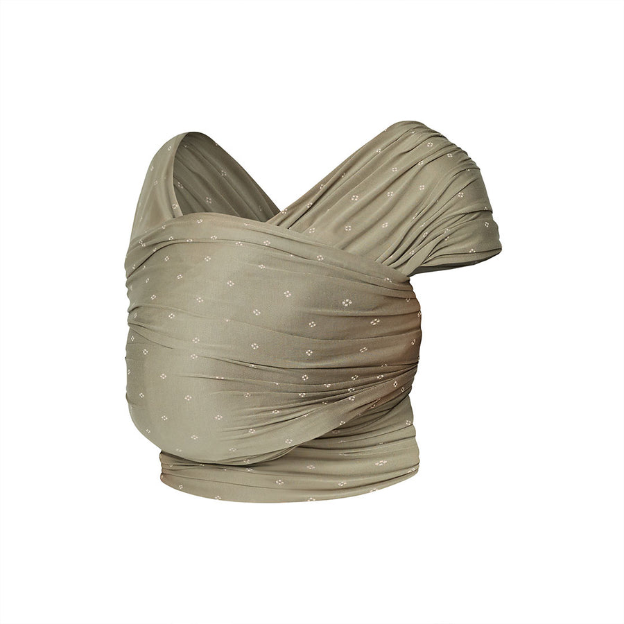 Ergobaby Aura Wrap Sustainable Knit - Olive Diamonds-Baby Carriers-Olive Diamonds-One Size | Natural Baby Shower