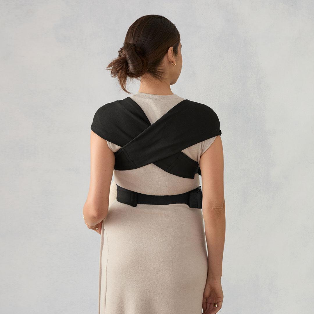Ergobaby Embrace Newborn Carrier - Pure Black-Baby Carriers- | Natural Baby Shower