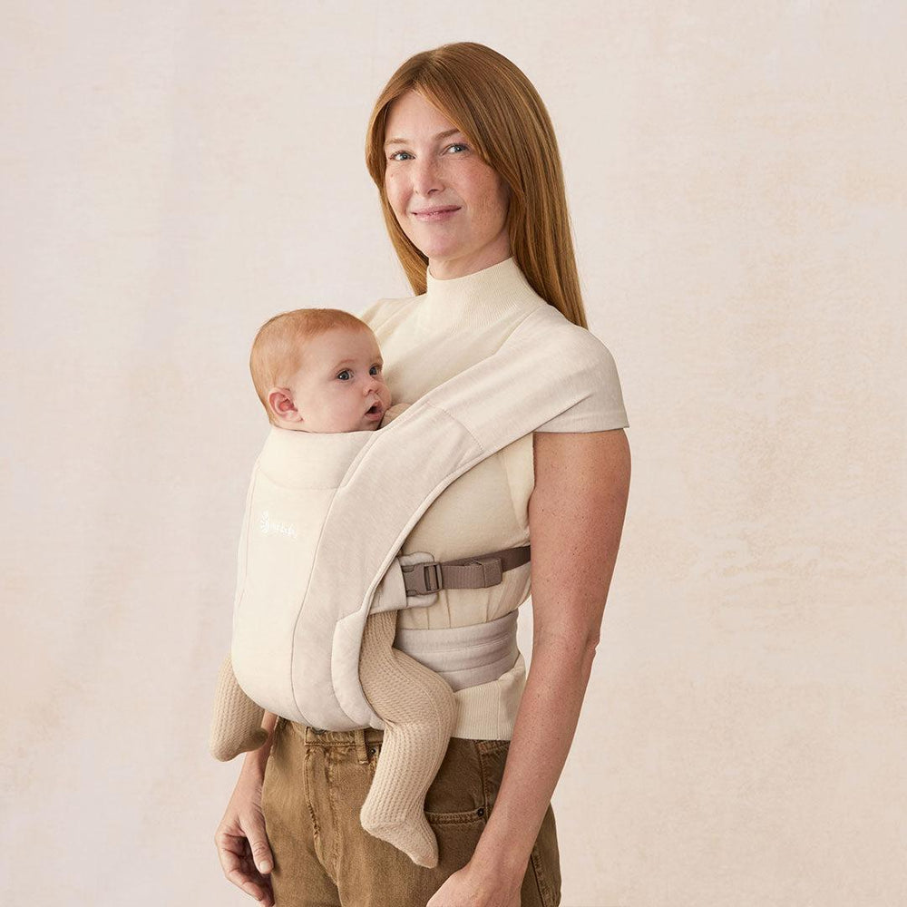 Ergobaby Embrace Newborn Carrier - Cream-Baby Carriers-Cream- | Natural Baby Shower