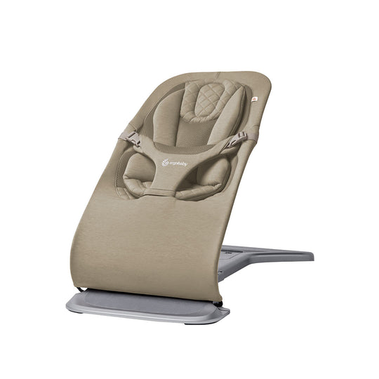 Ergobaby Evolve Baby Bouncer - Soft Olive-Baby Bouncers-No Bouncer Toy- | Natural Baby Shower