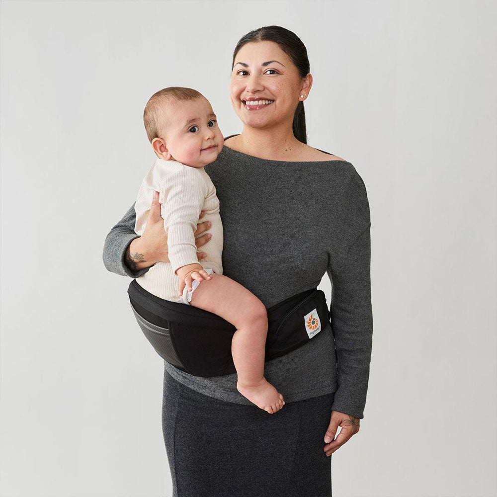 Ergobaby Lift Hip Seat - Onyx Black-Baby Carriers-Onyx Black- | Natural Baby Shower