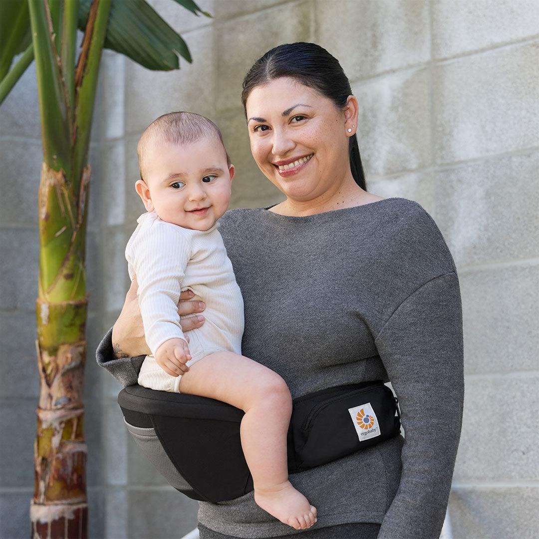 Ergobaby Lift Hip Seat - Onyx Black-Baby Carriers-Onyx Black- | Natural Baby Shower