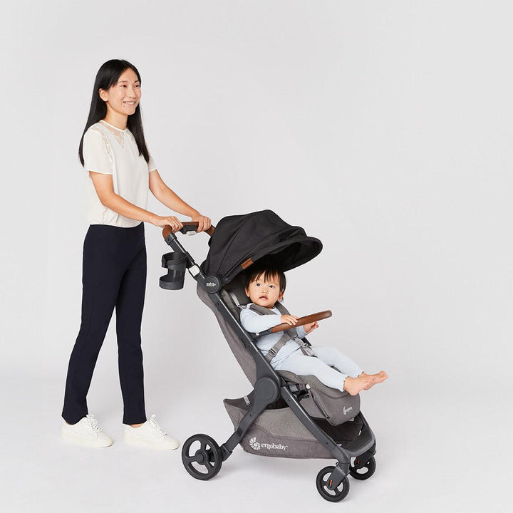 Ergobaby Metro+ Deluxe Compact Stroller - Skyline Shadow