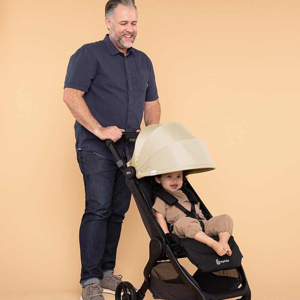 Ergobaby Metro+ Sunshade - Cream-Sun Covers- | Natural Baby Shower