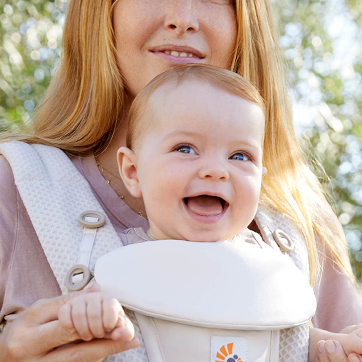Outlet - Ergobaby Omni Breeze Baby Carrier - Natural Beige-Baby Carriers-Natural Beige-Newborn to Toddler | Natural Baby Shower