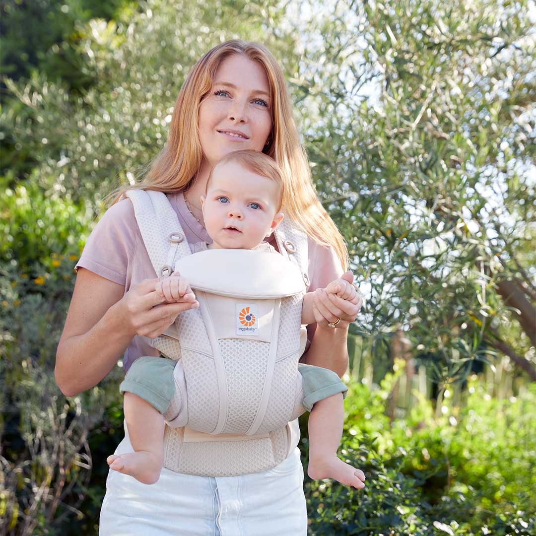Outlet - Ergobaby Omni Breeze Baby Carrier - Natural Beige-Baby Carriers-Natural Beige-Newborn to Toddler | Natural Baby Shower