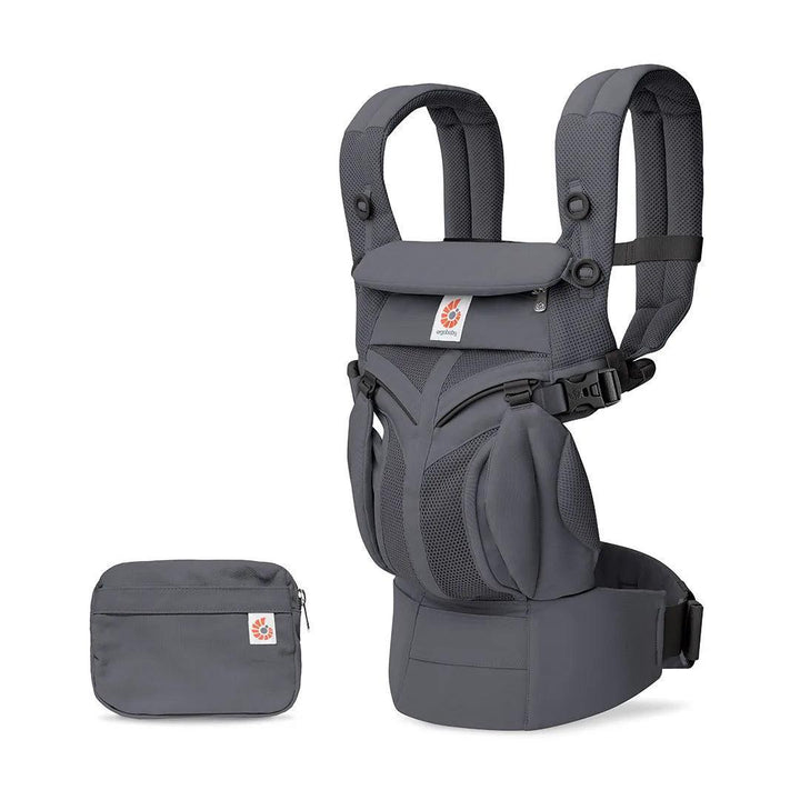 Ergobaby Omni Classic Mesh Baby Carrier - Charcoal Grey-Baby Carriers-Charcoal Grey-One Size | Natural Baby Shower