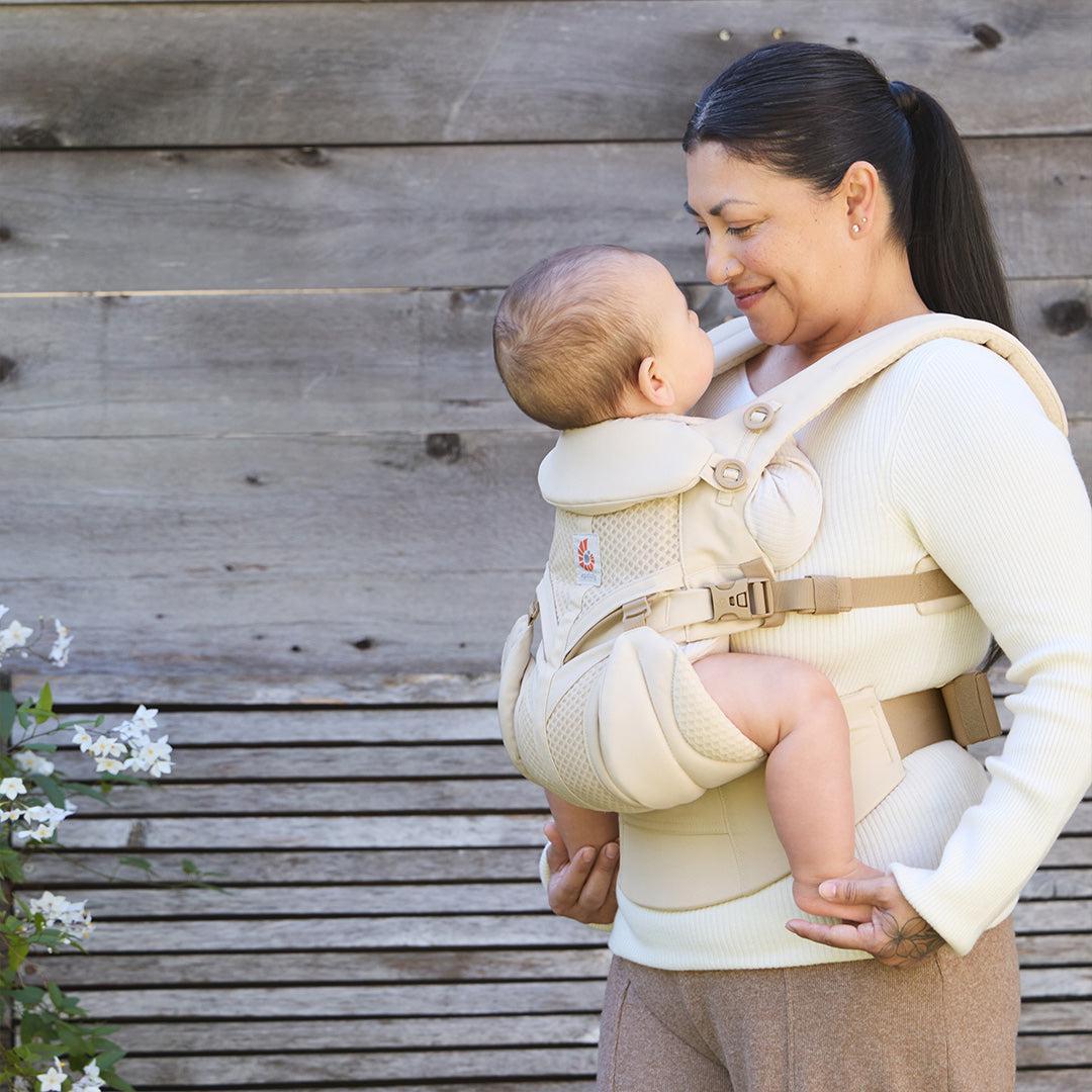 Ergobaby Omni Classic Mesh Baby Carrier - Natural Beige-Baby Carriers-Natural Beige-One Size | Natural Baby Shower