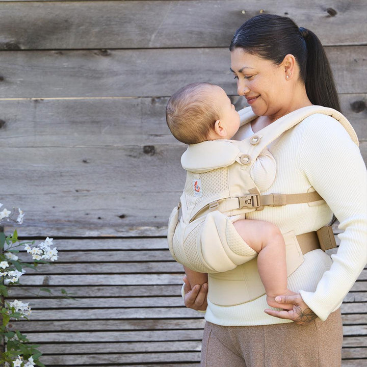 Ergobaby Omni Classic Mesh Baby Carrier - Natural Beige-Baby Carriers-Natural Beige-One Size | Natural Baby Shower