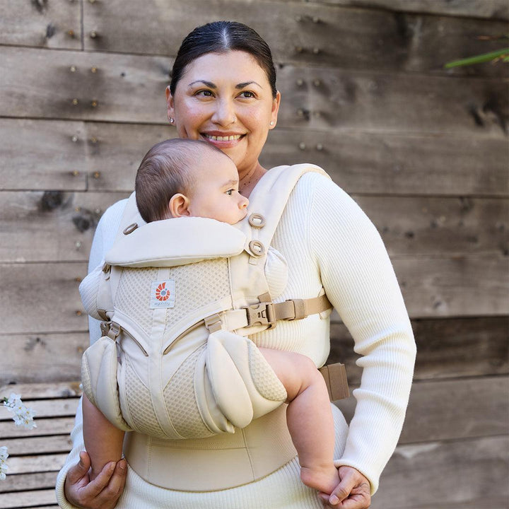 Ergobaby Omni Classic Mesh Baby Carrier - Natural Beige-Baby Carriers-Natural Beige-One Size | Natural Baby Shower