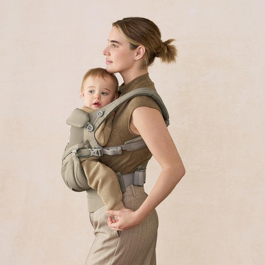Ergobaby Omni Classic Mesh Baby Carrier - Soft Olive-Baby Carriers-Soft Olive-One Size | Natural Baby Shower