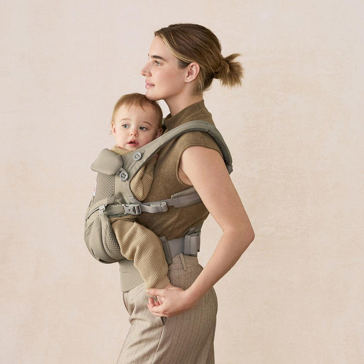 Ergobaby Omni Classic Mesh Baby Carrier - Soft Olive-Baby Carriers-Soft Olive-One Size | Natural Baby Shower