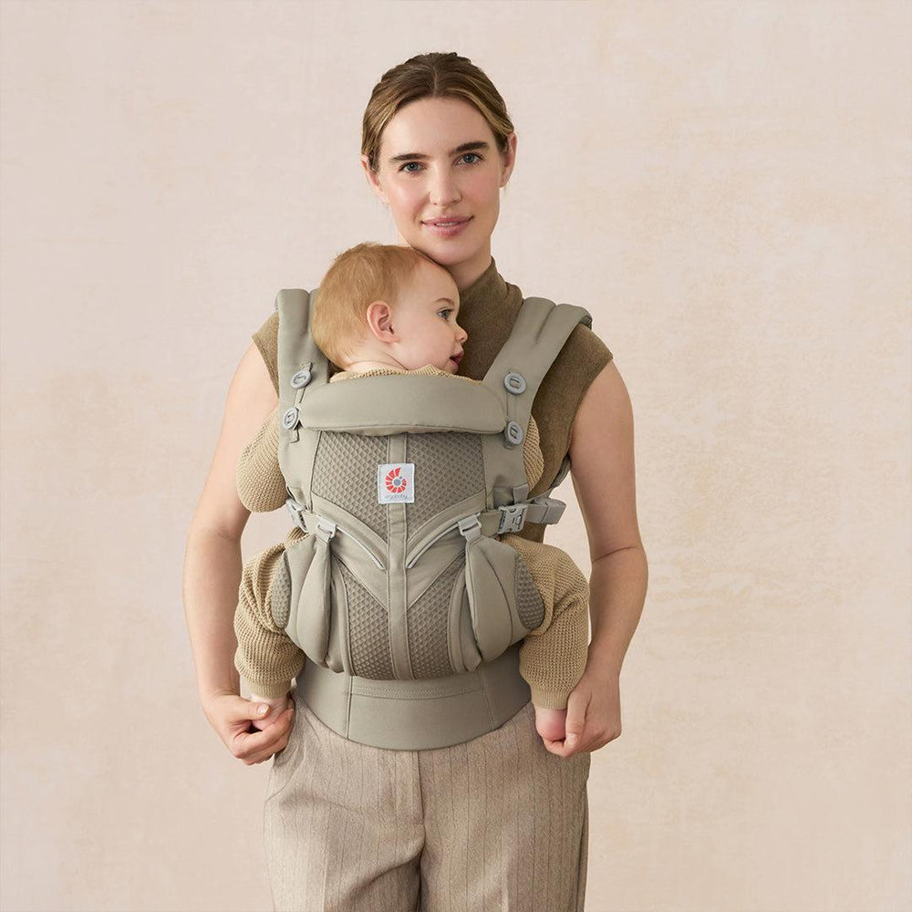 Ergobaby Omni Classic Mesh Baby Carrier - Soft Olive-Baby Carriers-Soft Olive-One Size | Natural Baby Shower