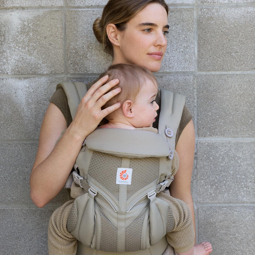 Ergobaby Omni Classic Mesh Baby Carrier - Soft Olive-Baby Carriers-Soft Olive-One Size | Natural Baby Shower