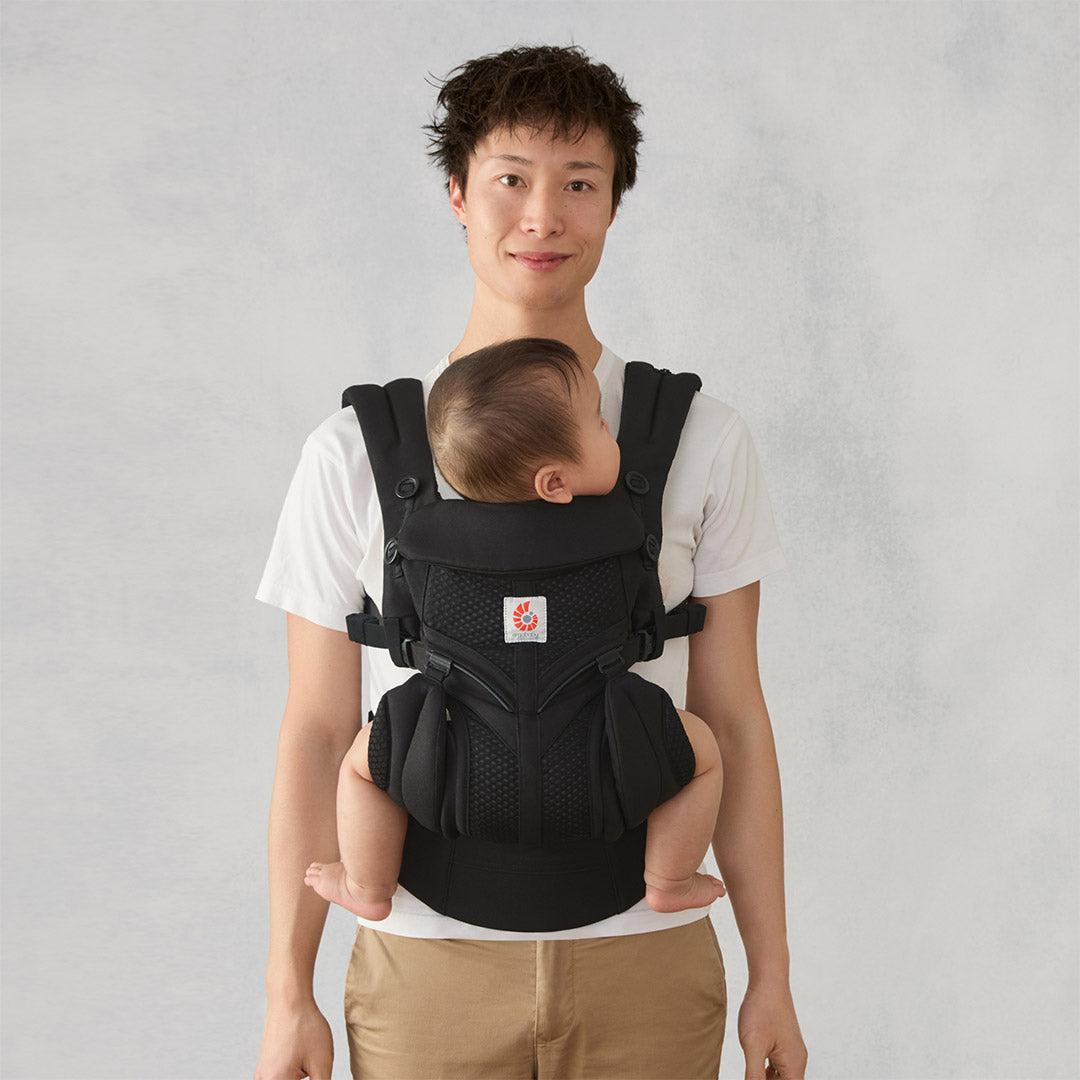 Ergobaby Omni Classic Carrier - Mesh - Onyx Black-Baby Carriers- | Natural Baby Shower