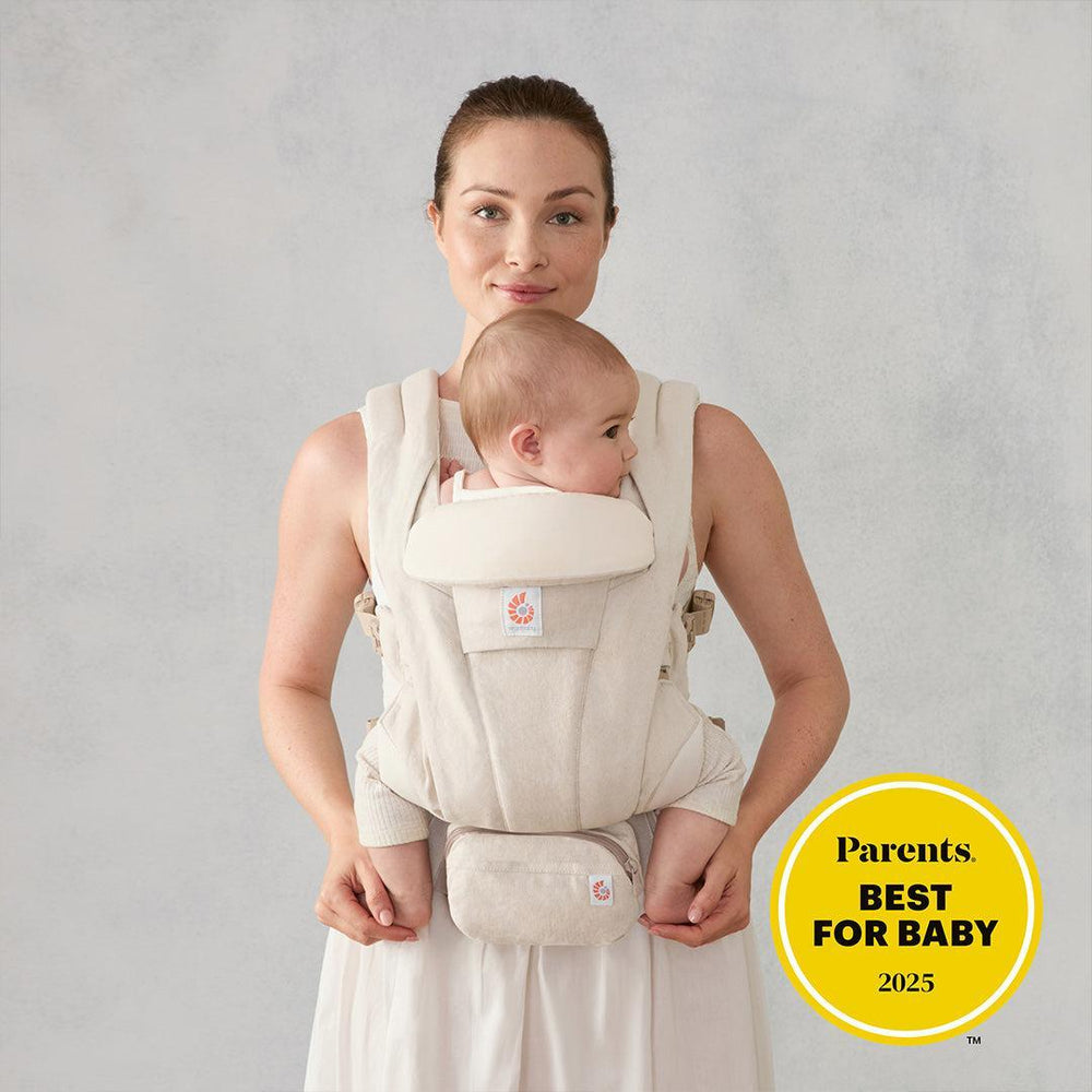 Ergobaby Omni Deluxe Baby Carrier - Natural Linen-Baby Carriers-Natural Linen- | Natural Baby Shower