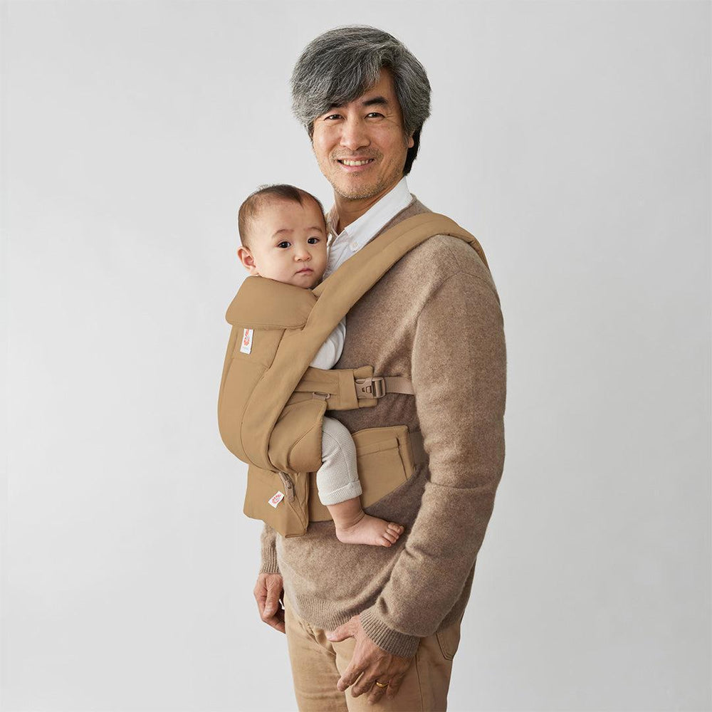 Ergobaby Omni Deluxe Cotton - Camel-Baby Carriers-Camel- | Natural Baby Shower